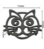 Decorative Black Aluminium Trivet