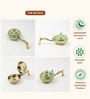 Golden Decorative Brass Dhoopdani