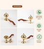 Golden Decorative Brass Dhoopdani