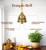 Golden Brass Hanging Bell Ghanti