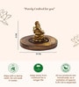 Golden Decorative Brass Lord Ganesha idol
