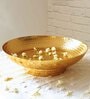 Decorative Eco-Friendly Gold Aluminium Urli Bowl