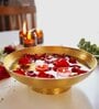 Decorative Eco-Friendly Gold Aluminium Urli Bowl