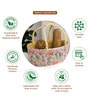 Decorative Fruit Gift Baskets,Gift Hamper Baskets (D10-L38 X W26 X H26 Cm)