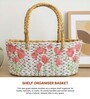 Decorative Fruit Gift Baskets,Gift Hamper Baskets (D11-L38 X W26 X H26 Cm)