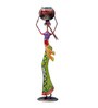Decorative Lady Iron Figurine With Tealight Holder