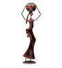 Decorative Lady Iron Figurine With Tealight Holder