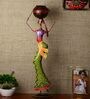 Decorative Lady Iron Figurine With Tealight Holder
