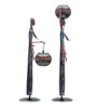 Decorative Lady Iron Figurine With Inbuilt Tealight Holder Set of 2