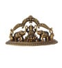 Golden Laxmi Ji Brass Idol