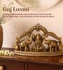 Golden Laxmi Ji Brass Idol