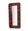 Red Mango Wood Way Wall Mirror
