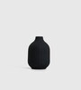 Decorative Medium Black Ceramic Vase