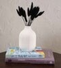 Decorative Medium White Ceramic Vase