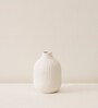 Decorative Medium White Ceramic Vase