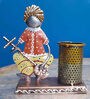 Musician Man Metal Pen Stand