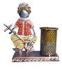 Musician Man Metal Pen Stand