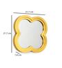 Decorative Mughal (Set of 3) Gold Plastic Wall Mirror