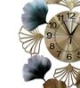 Decorative Multicolour Vertical Floral Wall Clock