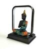 Decorative Polyresin Gautam Buddha Acrylic Base LED Light