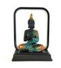 Decorative Polyresin Gautam Buddha Acrylic Base LED Light