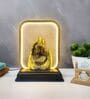 Decorative Polyresin Gautam Buddha Acrylic Base LED Light