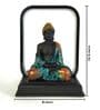 Decorative Polyresin Gautam Buddha Acrylic Base LED Light