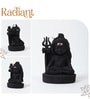 Black Decorative Polyresin Lord Shiva Idol