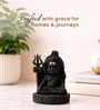 Black Decorative Polyresin Lord Shiva Idol