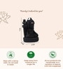 Black Decorative Polyresin Lord Shiva Idol