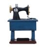 Decorative Sewing Machine  Blue Resin Showpieces