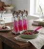 Decorative Table Spoon Set of 6 Assorted