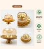Golden Decorative Tea Light Diya Candle Holder