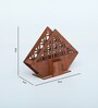 Decorative Tissue Napkins Holder Stand With Toothpick Holder And Pack Of Tissue Papers
