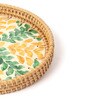 Decorative Tray | Tray For Gifting | Round Tray | Bamboo Tray | Tray For Kitchen Organizer