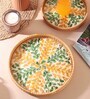 Decorative Tray | Tray For Gifting | Round Tray | Bamboo Tray | Tray For Kitchen Organizer