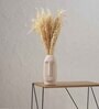 Decorative Viso 6 Inch Beige Ceramic Vase