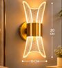 Novelty Wall Light Honeycomb Design Set of 2