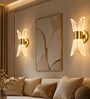 Novelty Wall Light Honeycomb Design Set of 2