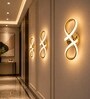 Golden Infinity Novelty Wall Light  Set of 1