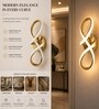Golden Infinity Novelty Wall Light  Set of 1