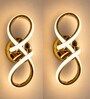 Golden Infinity Novelty Wall Light Set of 2