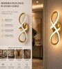 Golden Infinity Novelty Wall Light Set of 2