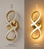 Golden Infinity Novelty Wall Light Set of 2