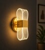 Golden Novelty Wall Light Set of 1