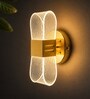 Golden Novelty Wall Light Set of 1