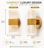 Golden Novelty Wall Light Set of 1