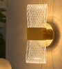 Golden Novelty Wall Light Set of 1