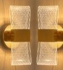 Golden Novelty Wall Light Set of 2