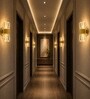 Golden Novelty Wall Light Set of 1